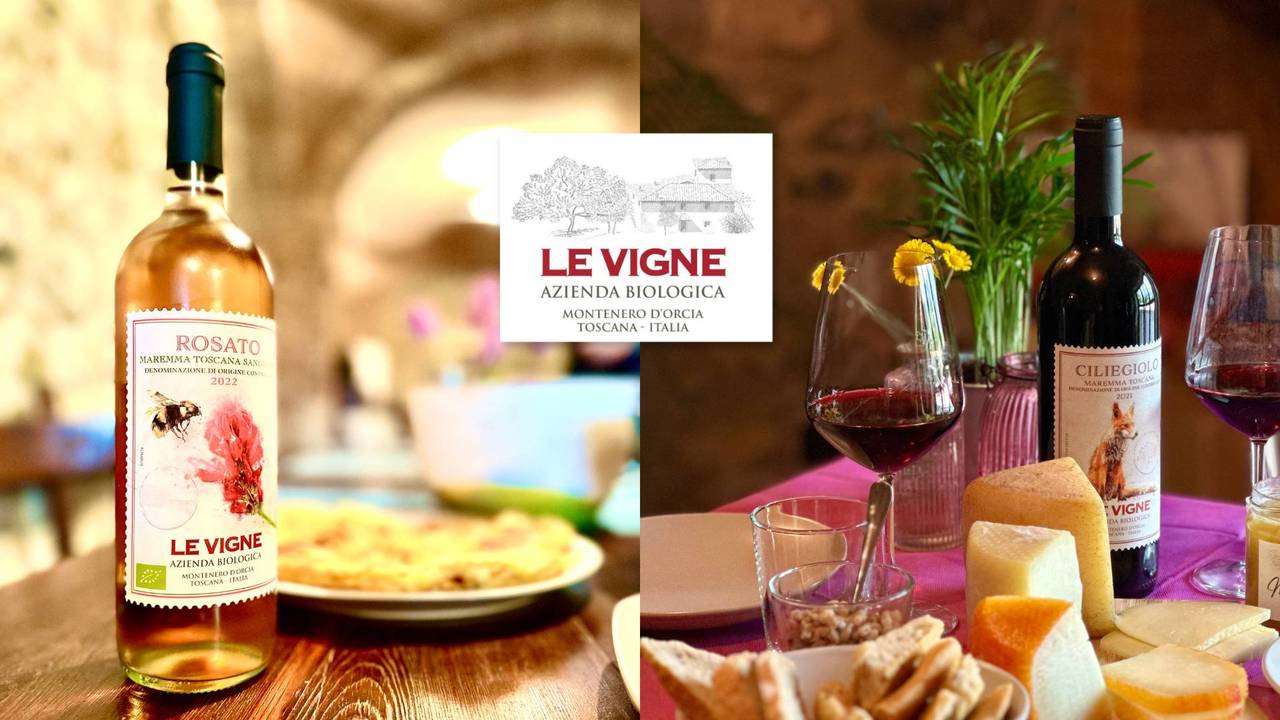 Vini Biologici Premiati: Rosato e Ciliegiolo